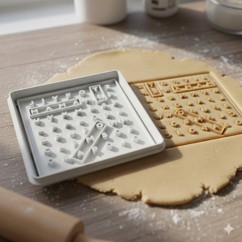 Emporte-pièce Mots Croisés MAMAN