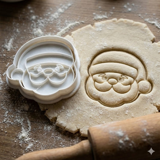Emporte-Pièce Père Noël - Découpoir Biscuit Noël en Stock