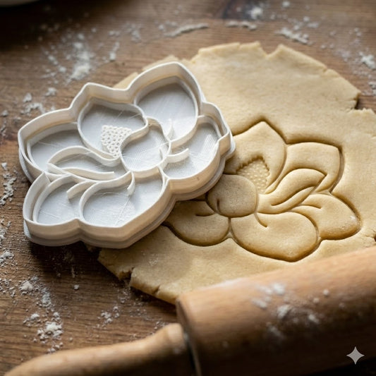 Emporte-pièce Fleur de Pivoine