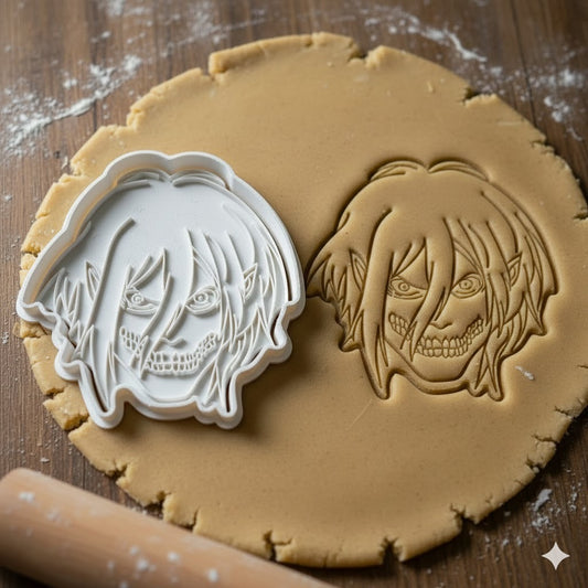 Emporte-pièce Titan Eren - Attack on Titan