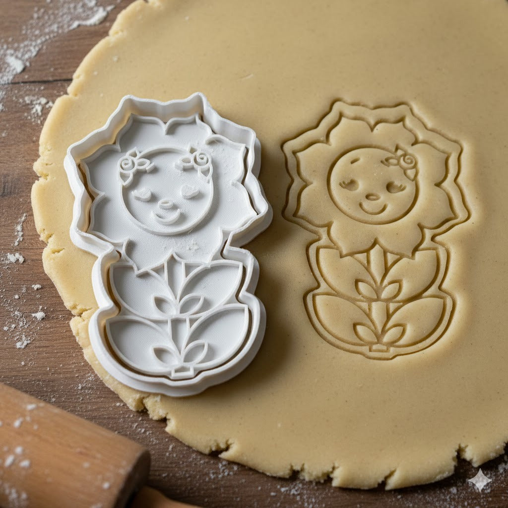 Emporte-pièce Fleur Souriante