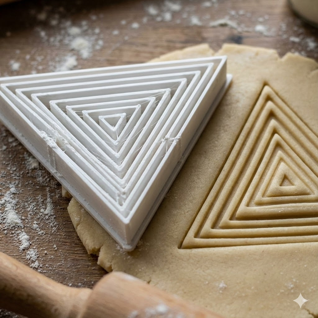 Emporte-pièce Triangles Équilatéraux - Set Géométrique