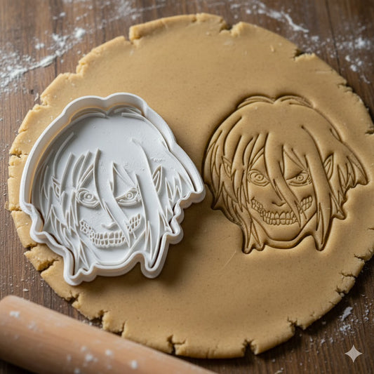 Emporte-pièce Attack on Titan - Eren Yeager Titan