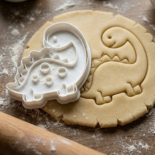 Emporte-pièce Dinosaure Diplodocus - Moule à Biscuit Pâtisserie 3D