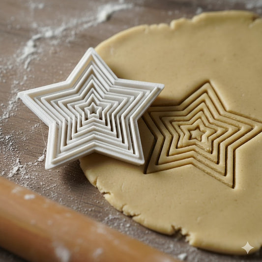 Emporte-pièce Étoile 5 Branches - Set de Découpoirs