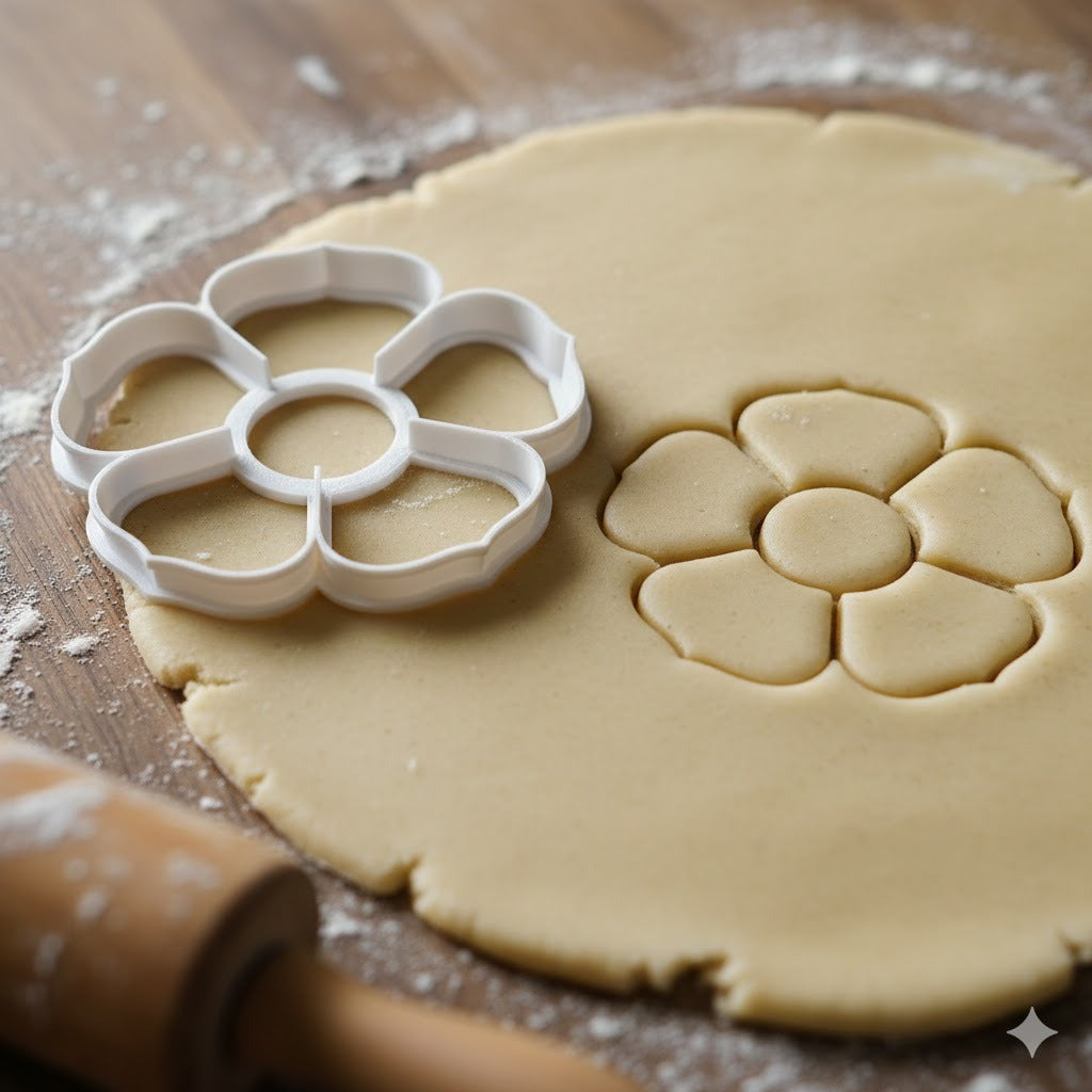 Emporte-Pièce Fleur 5 Pétales - Découpoir Pâtisserie Cookie Cutter