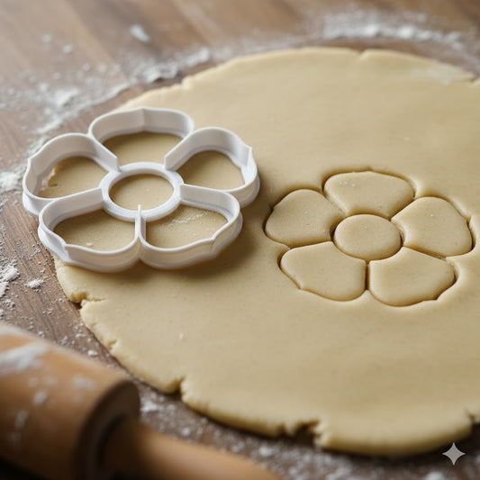Emporte-Pièce Fleur 5 Pétales - Découpoir Pâtisserie Cookie Cutter