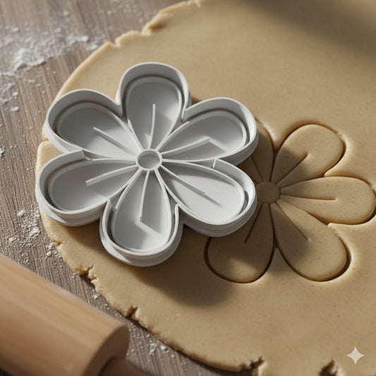 Emporte-pièce Fleur 6 Pétales - Découpoir Biscuit Pâtisserie
