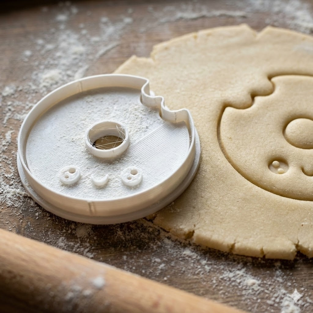Emporte-pièce Donut Kawaii - Découpoir Pâtisserie Biscuit Cookie Cutter