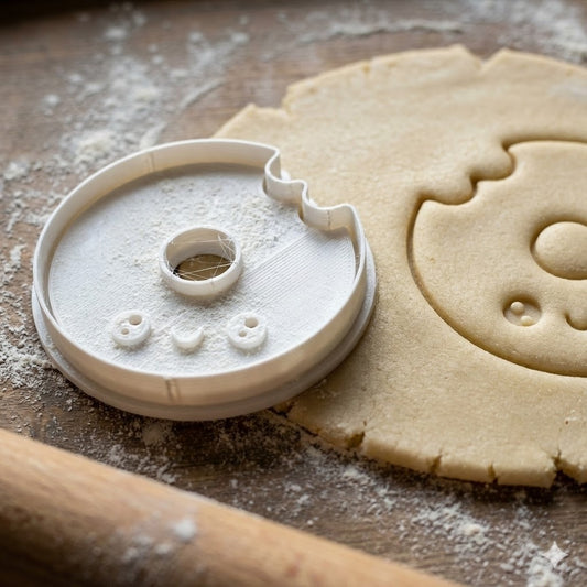 Emporte-pièce Donut Kawaii - Découpoir Pâtisserie Biscuit Cookie Cutter