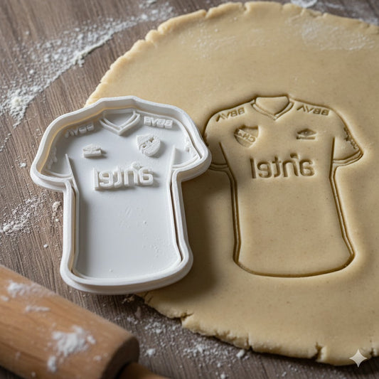 Emporte-Pièce Maillot Club Nacional de Football Uruguay - Découpoir Pâtisserie Football