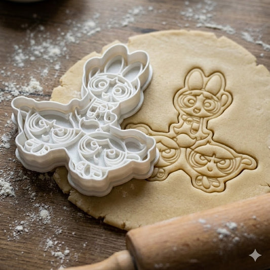 Emporte-Pièce Les Super Nanas - Cookie Cutter Powerpuff Girls