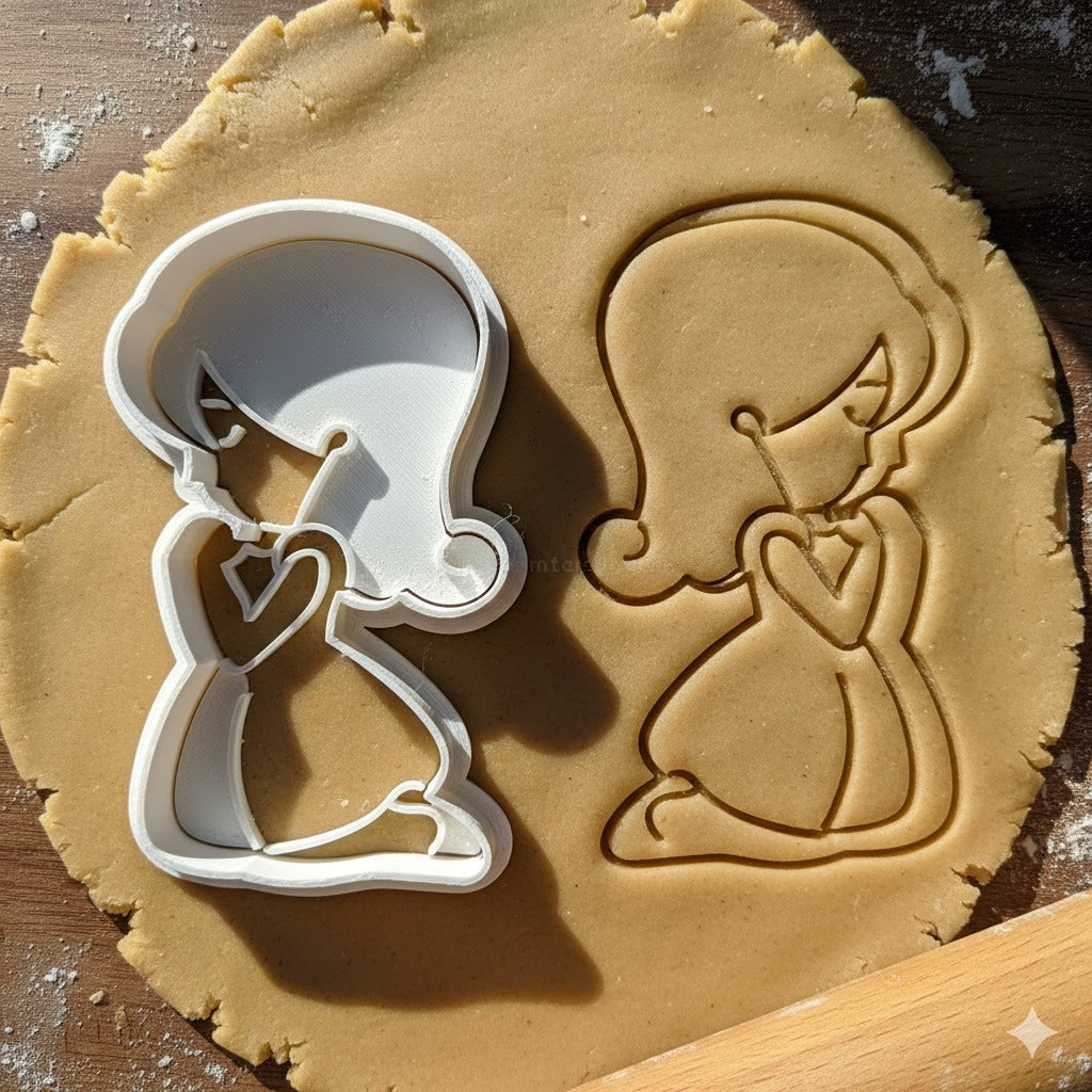 Emporte-pièce Fillette en Prière