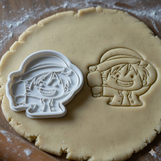 Emporte-pièce Luffy - Découpoir Biscuit Personnage Manga One Piece