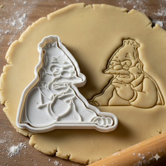 Emporte-Pièce Abraham Simpson - Découpoir Pâtisserie Personnage Cartoon