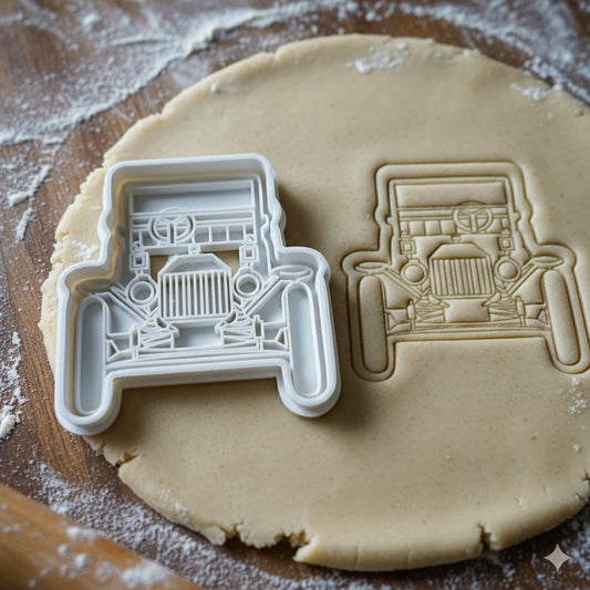 Emporte-pièce Ford Model T - Découpoir Voiture Vintage pour Biscuits et Pâtisserie