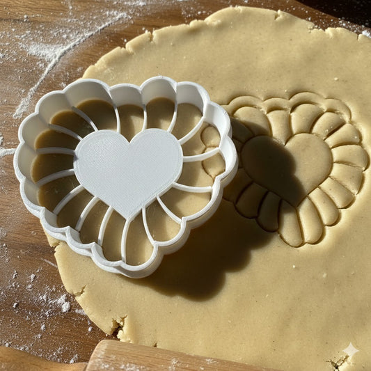 Emporte-Pièce Cœur - Découpoir Pâtisserie pour Biscuits et Gâteaux