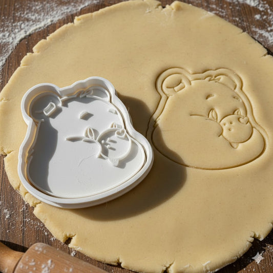 Emporte-pièce Bisounours - Découpoir Tête Ourson Kawaii pour Biscuits et Pâtisserie