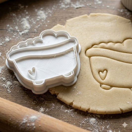 Emporte-pièce Baignoire Kawaii