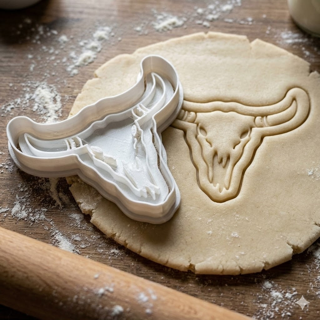 Emporte-pièce Tête de Taureau Western