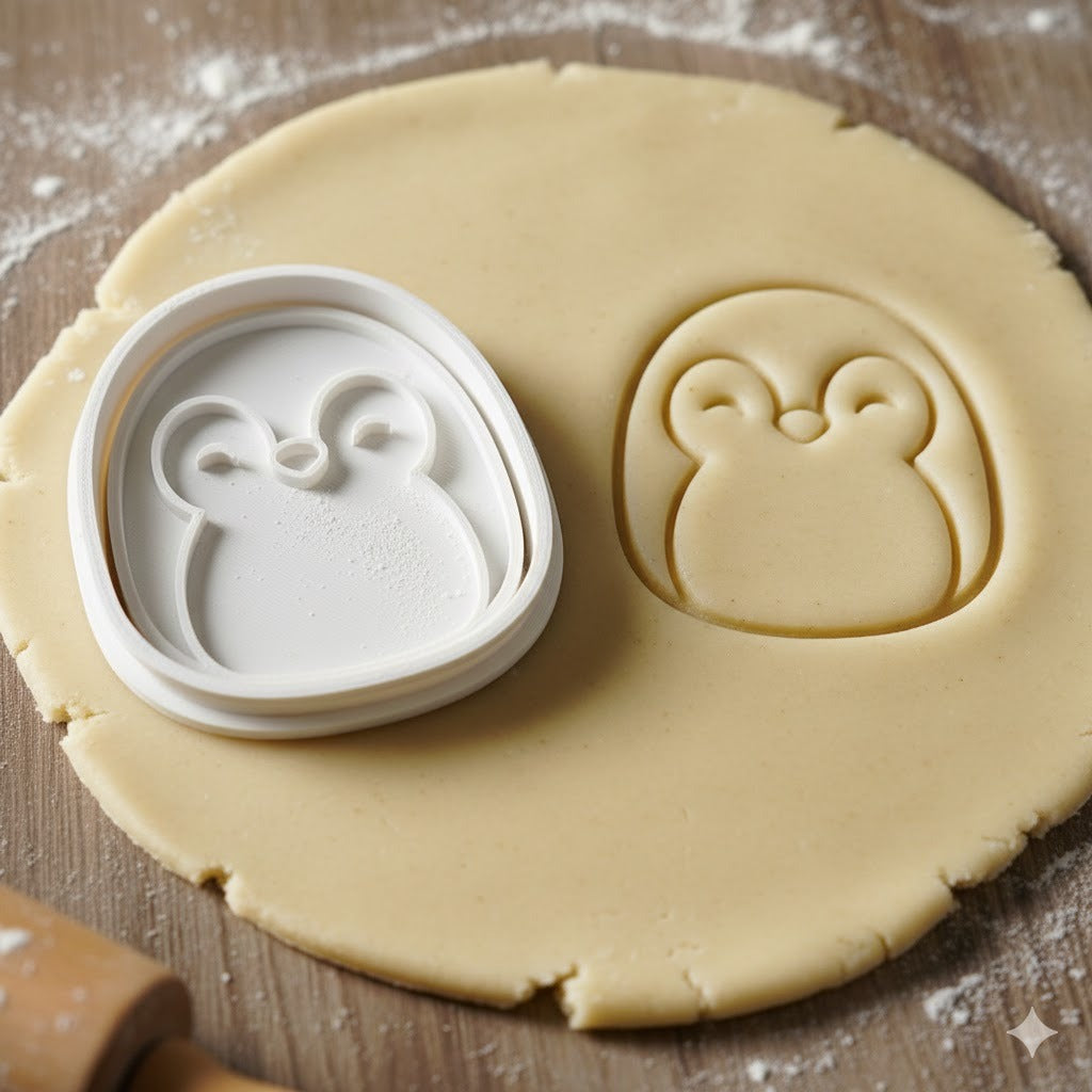 Emporte-pièce Pingouin Kawaii - Découpoir Biscuit Pâtisserie