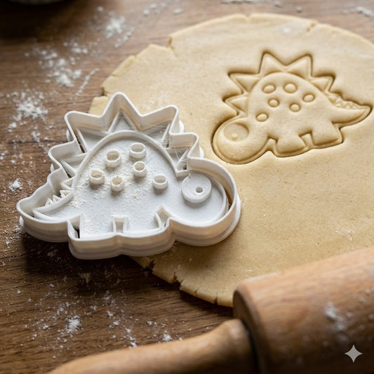 Emporte-pièce Stégosaure - Dinosaure pour Biscuits et Pâtisserie