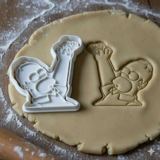 Emporte-pièce et tampon montgolfière