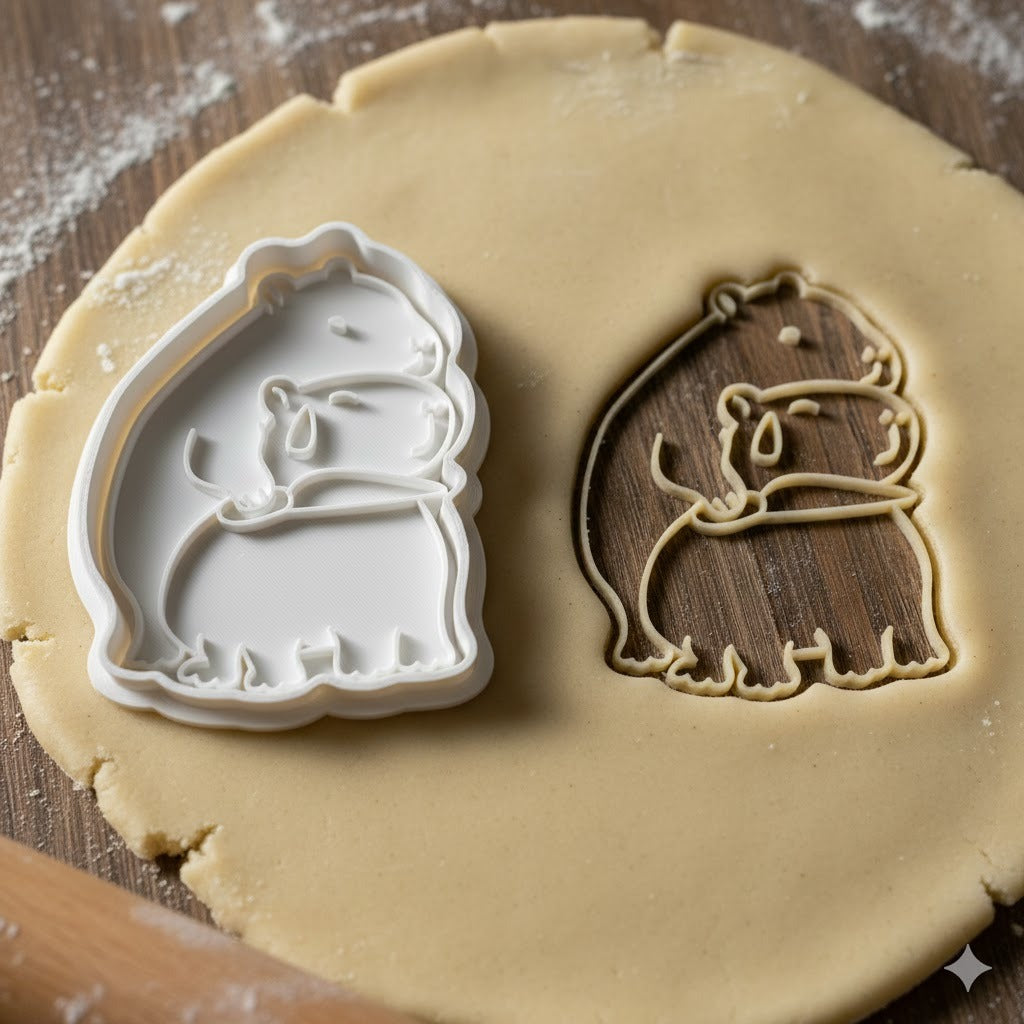 Emporte-pièce Capybara avec Couteau