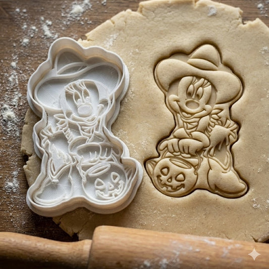 Emporte-Pièce Minnie Citrouille Halloween
