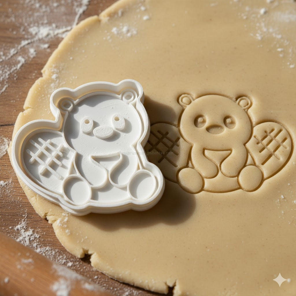 Emporte-Pièce Castor - Découpoir Pâtisserie Animaux pour Biscuits Maison