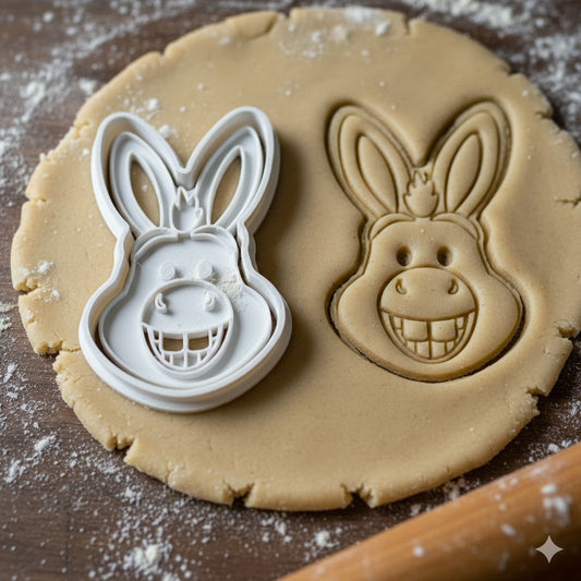 Emporte-pièce Âne Souriant