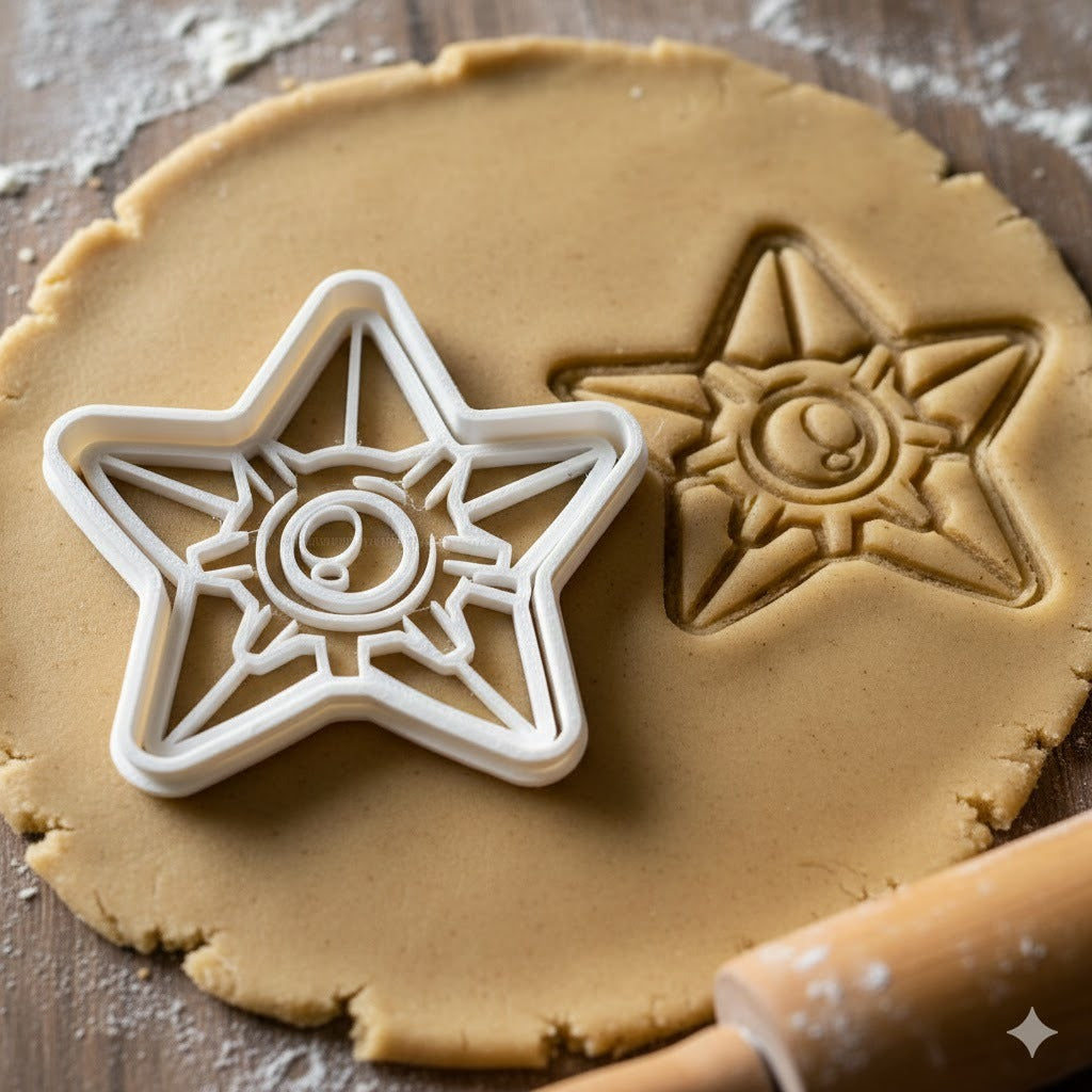 Emporte-pièce Stari Pokémon - Découpoir Étoile de Mer pour Biscuits et Pâtisserie