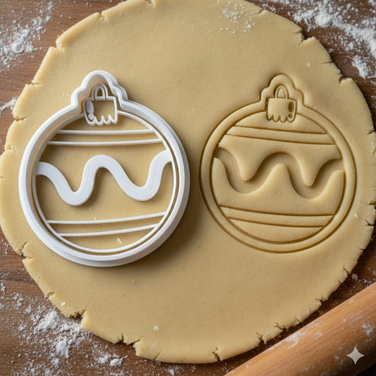 Emporte-pièce Boule de Noël Décorative