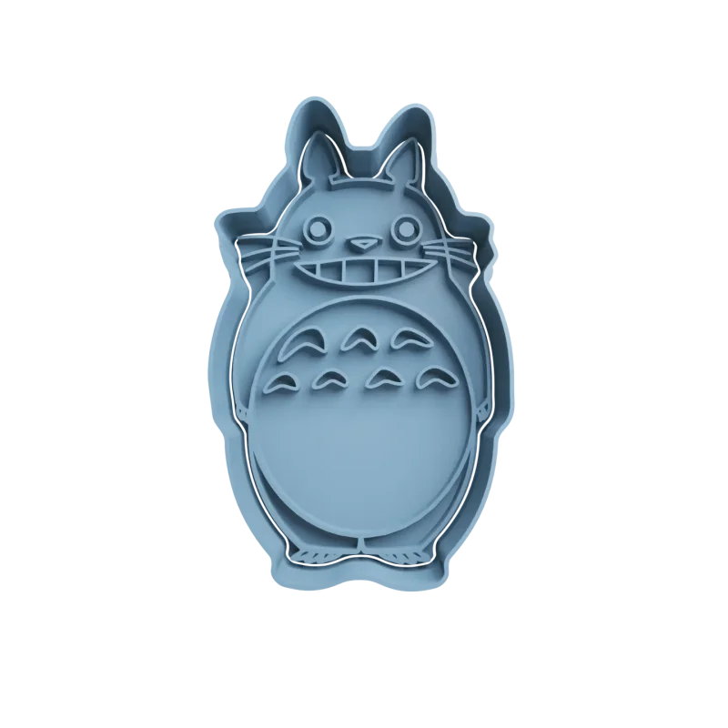 Emporte-pièce Totoro souriant-Polyprestige3D