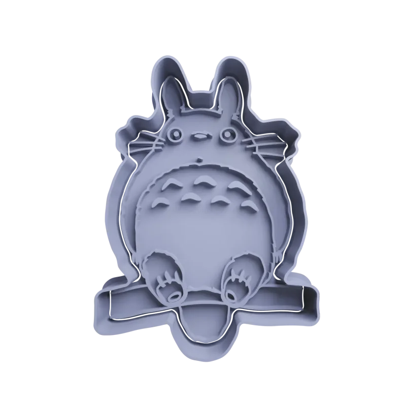 Emporte-pièce Totoro sur branche-Polyprestige3D