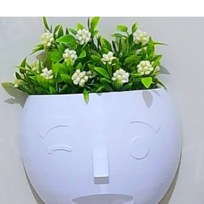 Vase d'Expression Faciale - Art 3D Unique | PolyPrestige