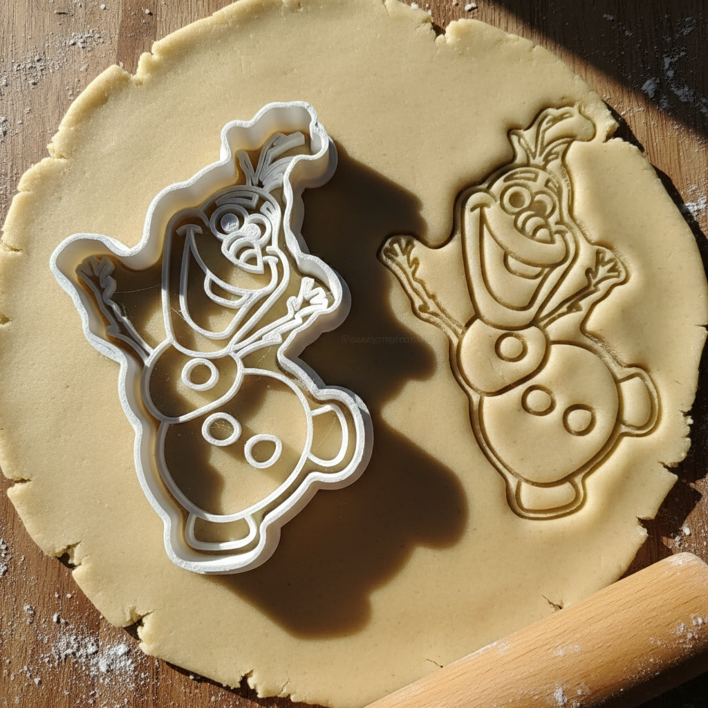 Emporte-pièce Olaf - Découpoir Bonhomme de Neige Reine des Neiges