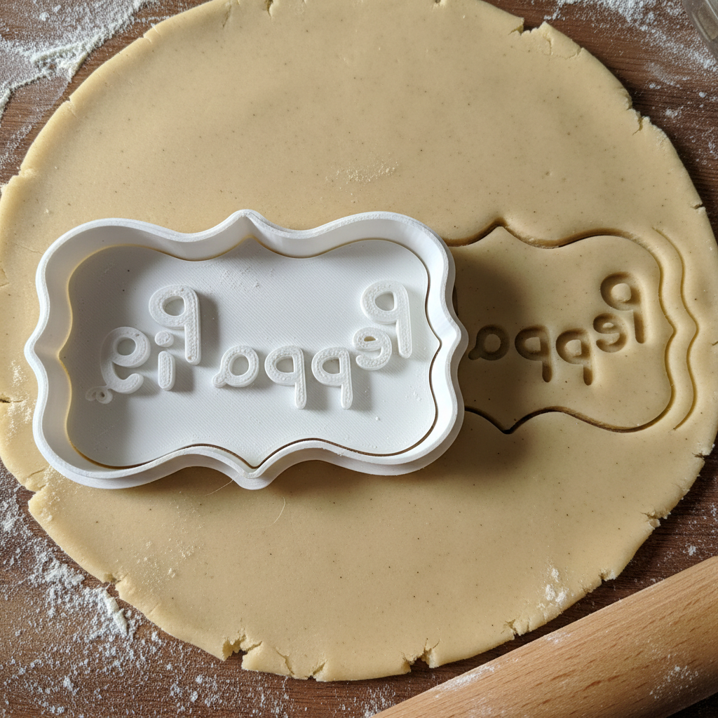 Emporte-Pièce Logo Peppa Pig - Découpoir Pâtisserie pour Biscuits et Gâteaux