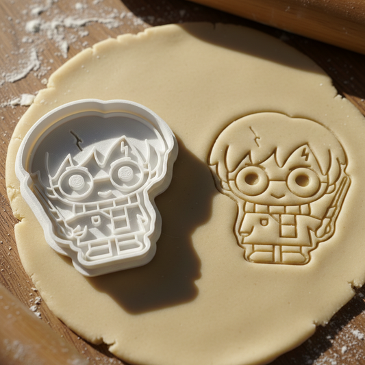 Emporte-pièce Harry Potter avec Baguette - Découpoir Personnage Sorcier