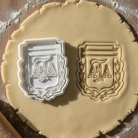Emporte-pièce AFA - Logo Équipe Argentine - Découpoir Pâtisserie Premium