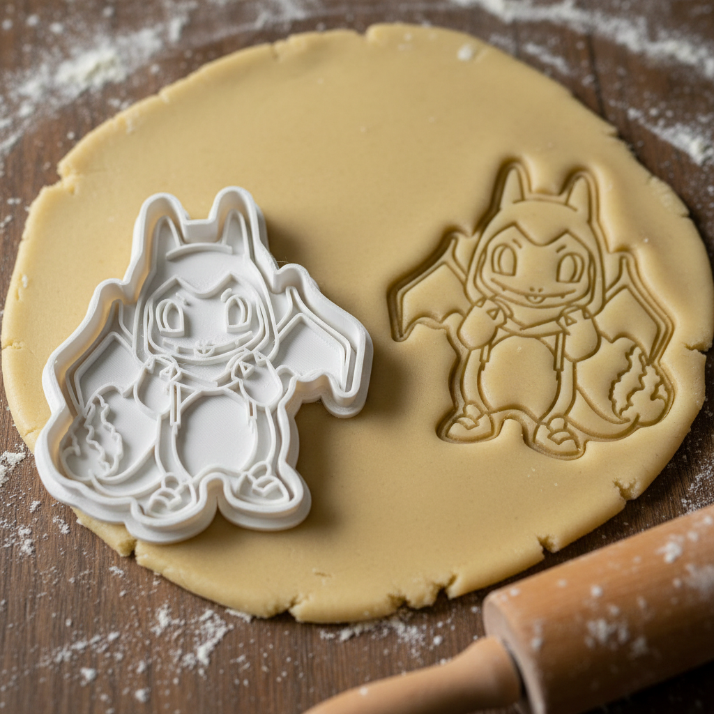Emporte-pièce Salamèche Déguisé en Dracaufeu - Cookie Cutter Pokémon