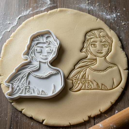 Emporte-pièce Elsa Reine des Neiges - Découpoir Pâtisserie Premium