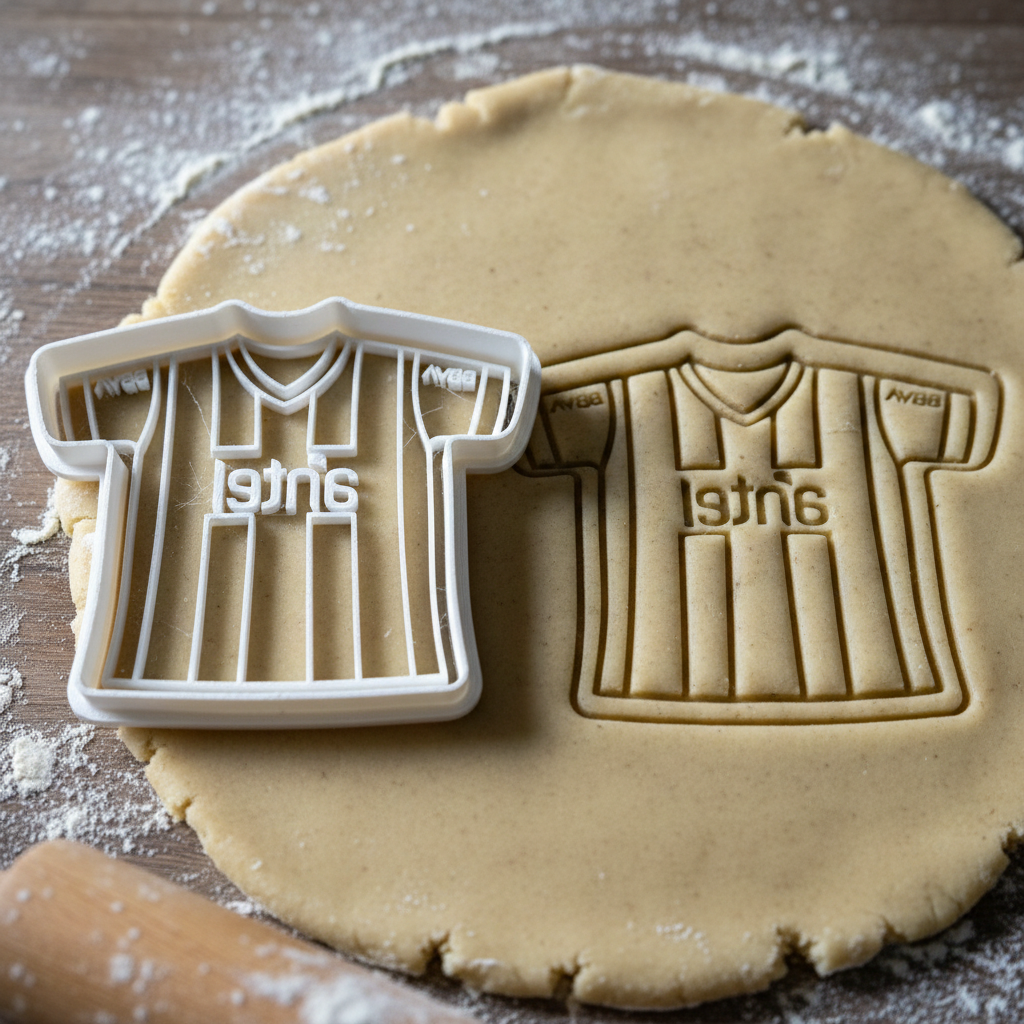 Emporte-pièce Maillot Peñarol - Découpoir Biscuit Football Uruguayen