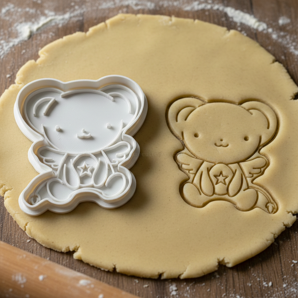 Emporte-Pièce Ourson Ange - Découpoir Pâtisserie Professionnel 3€