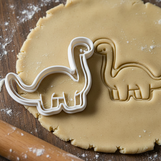 Emporte-pièce Dinosaure Diplodocus - Découpoir Pâtisserie Premium