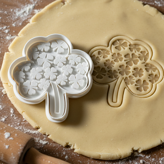 Emporte-pièce Trèfle - Découpoir Professionnel pour Biscuits et Pâtisserie