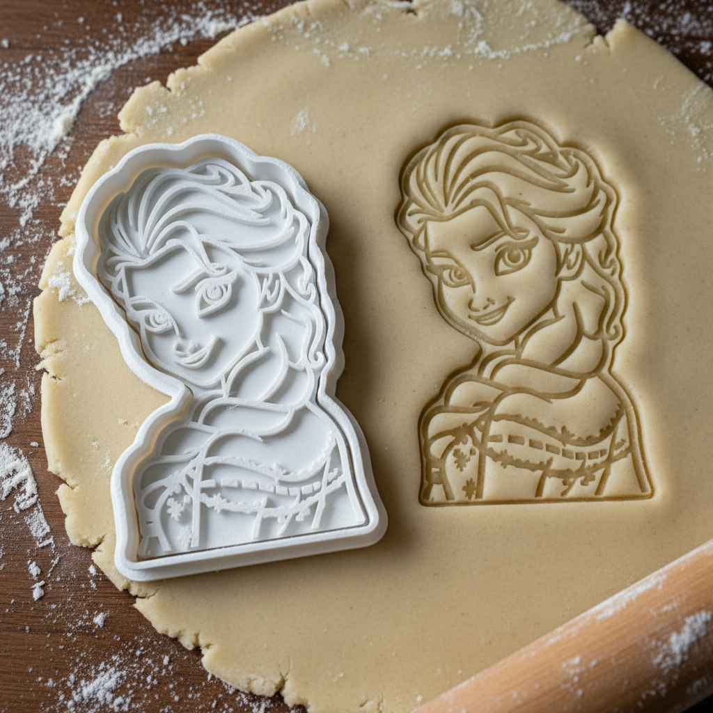 Emporte-pièce Elsa La Reine des Neiges - Découpoir Personnage Disney