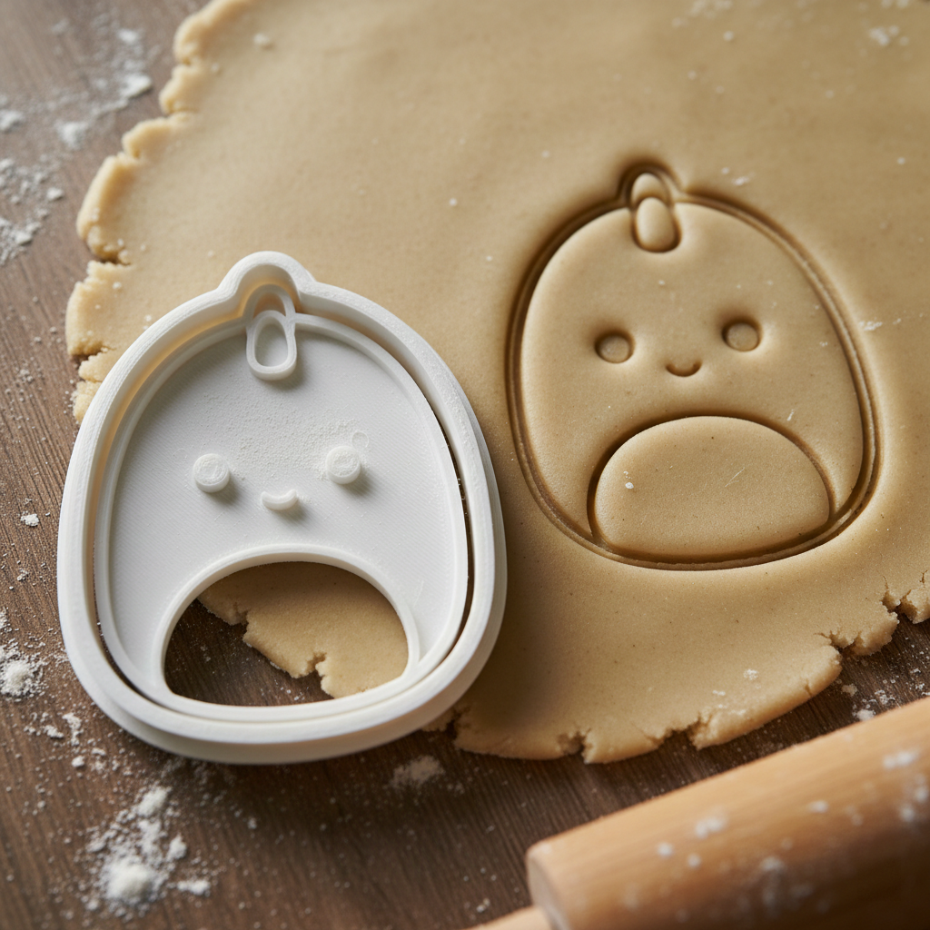 Emporte-pièce Dinosaure Kawaii - Découpoir Pâtisserie Personnage Mignon