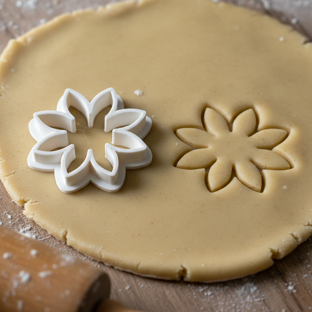 Emporte-pièce Fleur 8 Pétales - Marguerite 1,5 cm pour Pâtisserie et Biscuits