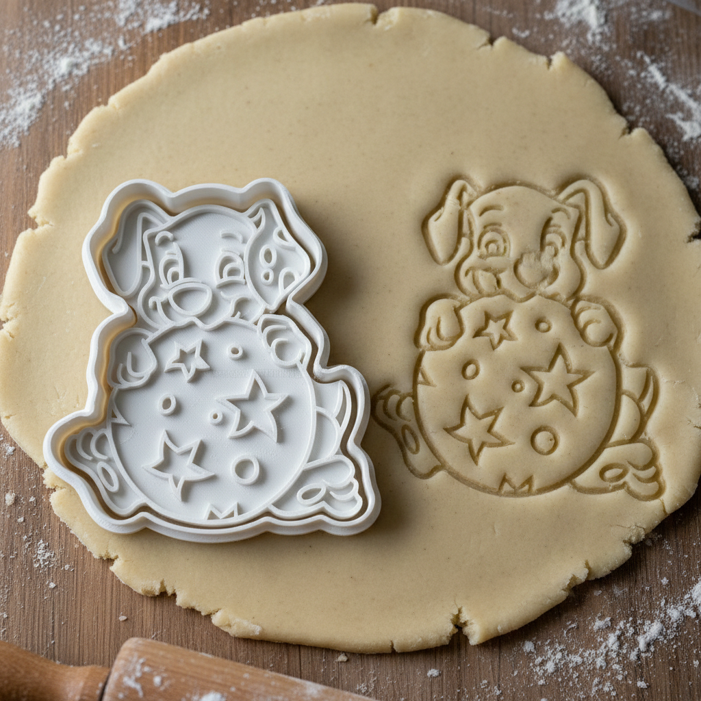 Emporte-pièce Chiot Dalmatien - Décoration Pâtisserie Professionnelle